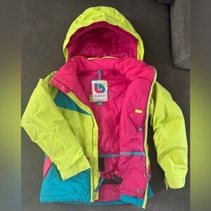 Girls Burton size S Dryride Jacket